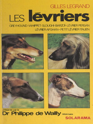 cover image of Les lévriers